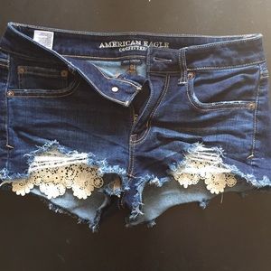 American Eagle denim shorts